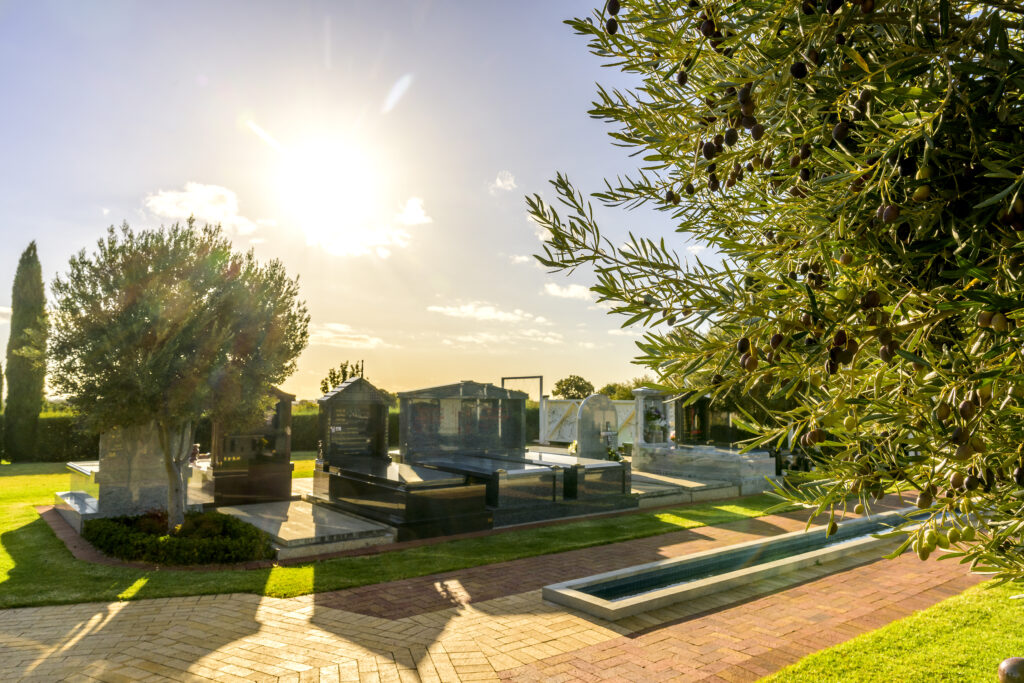 Centennial Park premium burial options in Adelaide with lovely view for final resting place