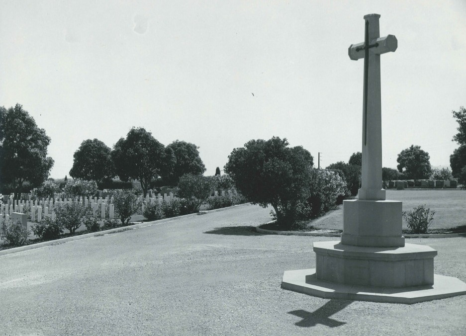Cross of Sacrifice, circa 1950, Centennial Park Cemetery
