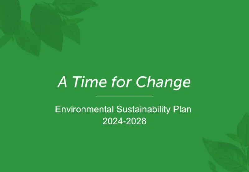 Environmental Sustainability Plan Launch