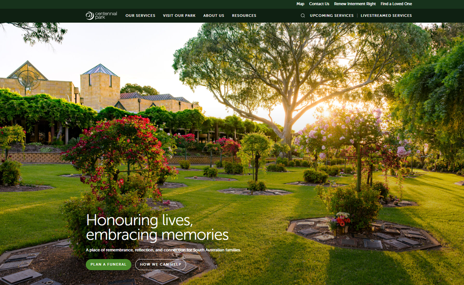 A fresh look is coming to Centennial Park online