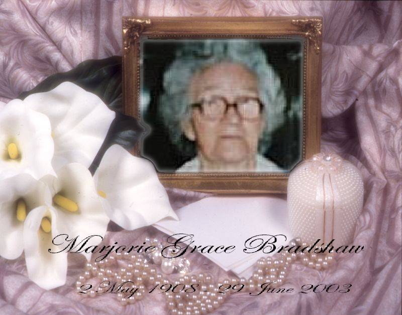 Marjorie Grace Bradshaw